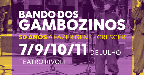 BANDO DOS GAMBOZINOS CELEBRA 50 ANOS!